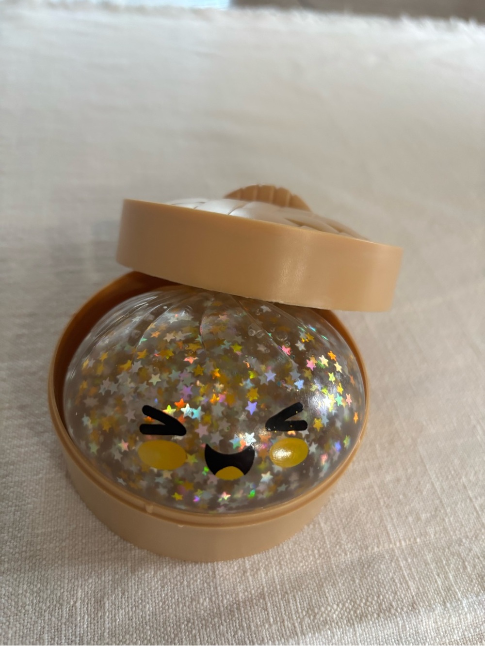RARE star glitter golden Dumpling 🥟